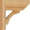 Ekena Millwork Legacy Slat Rough Sawn Outlooker, Western Red Cedar, 6"W x 12"D x 12"H OUT06X12X12LEC06RWR - alternate 4